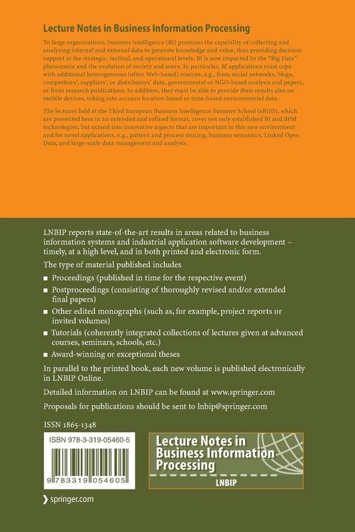 Produktbild: Business Intelligence