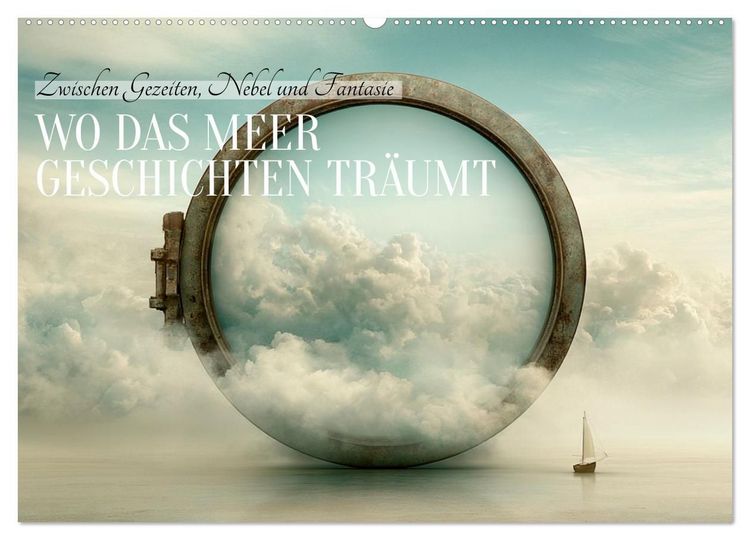 Produktbild: Wo das Meer Geschichten tr&auml;umt (Wandkalender 2027 DIN A2 quer), CALVENDO Monatskalender