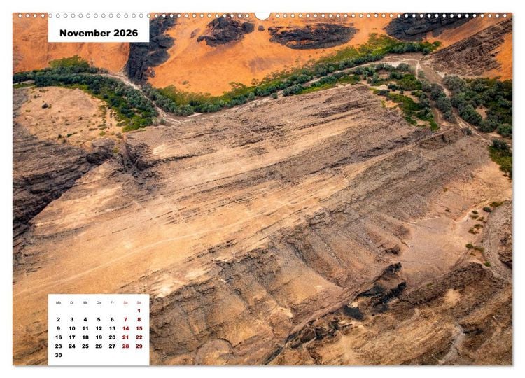 Produktbild: Magische W&uuml;ste - Die Namib (Wandkalender 2026 DIN A2 quer), CALVENDO Monatskalender