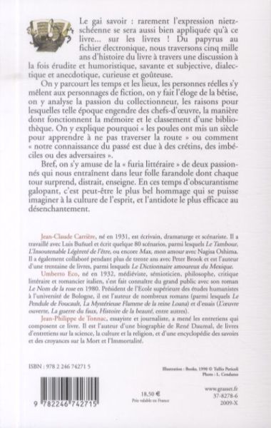Produktbild: N'esp&eacute;rez pas vous d&eacute;barrasser des livres