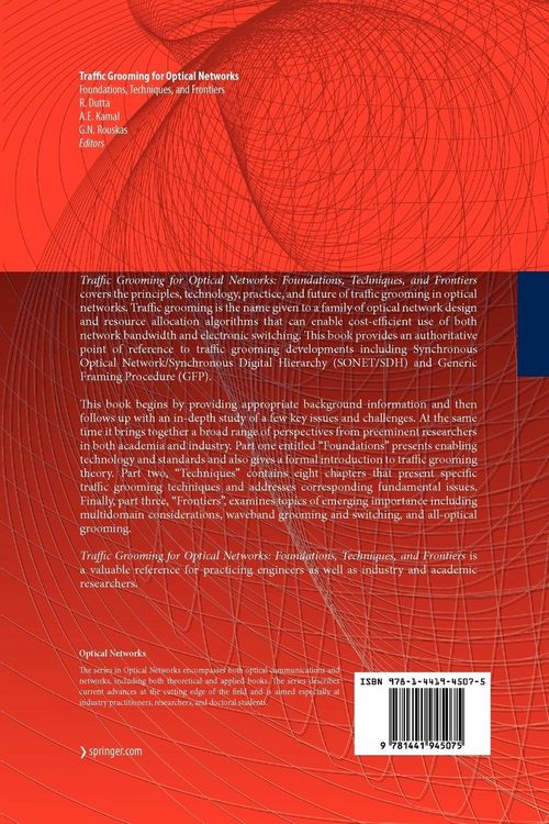 Produktbild: Traffic Grooming for Optical Networks