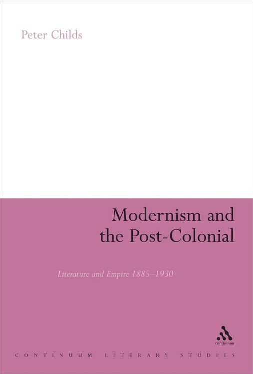 Produktbild: Modernism and the Post-Colonial