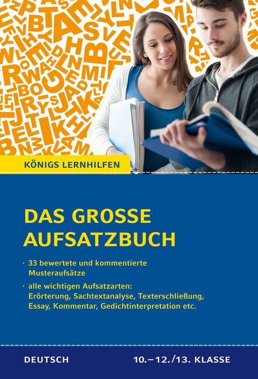 Produktbild: Das gro&szlig;e Aufsatzbuch f&uuml;r die 10.-12./13. Klasse