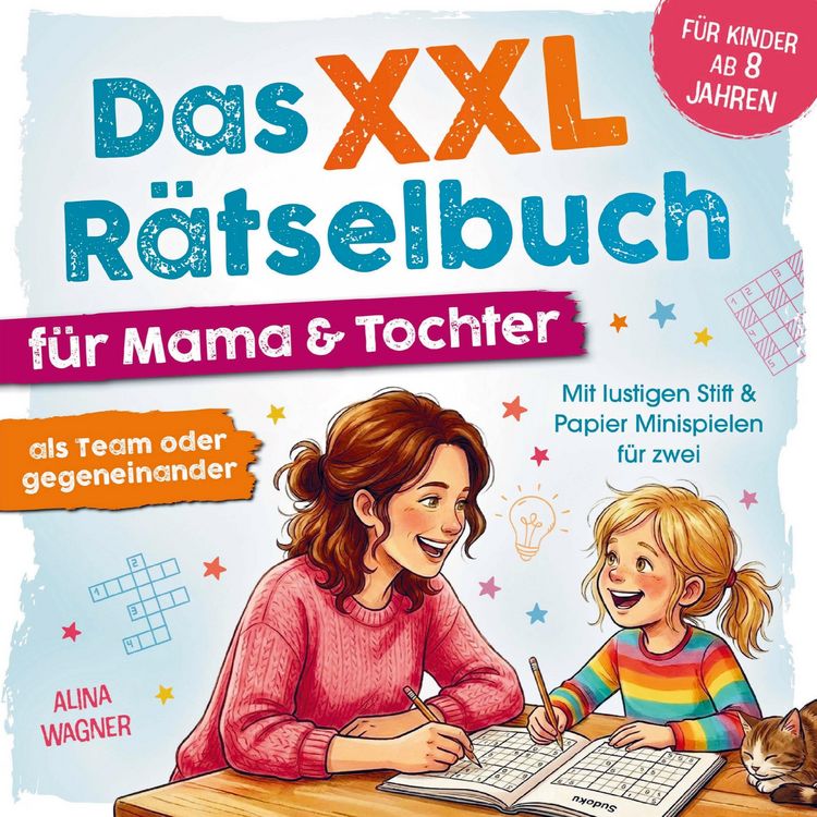 Produktbild: Das XXL R&auml;tselbuch f&uuml;r Mama und Tochter