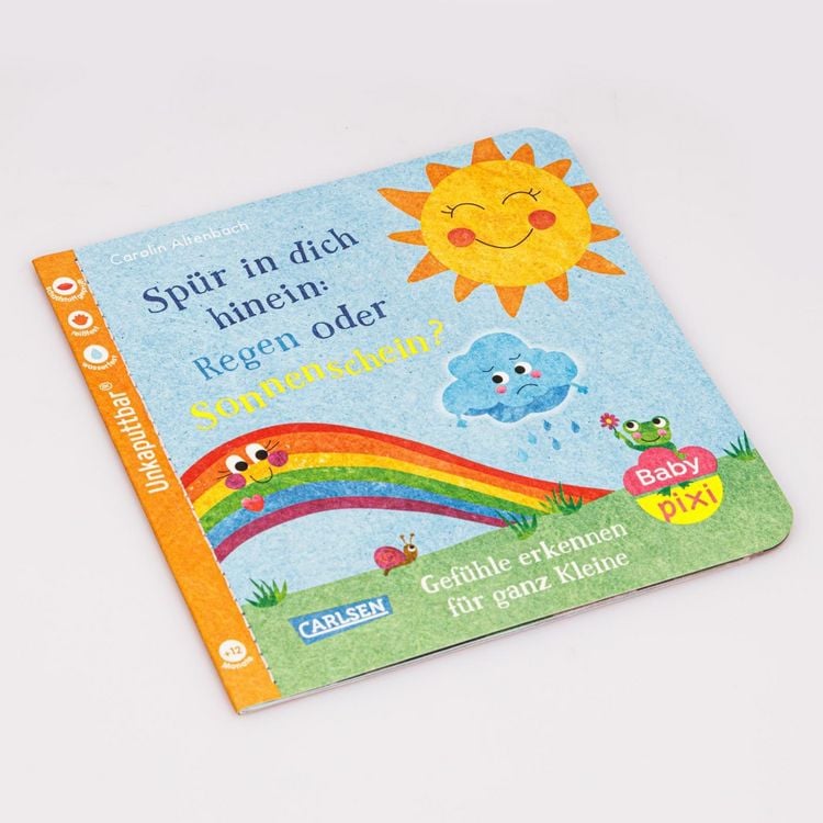 Produktbild: Baby Pixi (unkaputtbar) 176: Sp&uuml;r in dich hinein: Regen oder Sonnenschein?