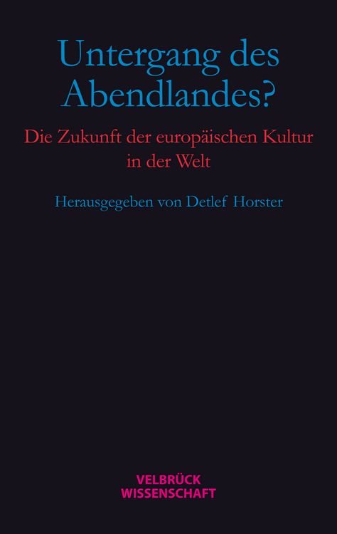 Produktbild: Untergang des Abendlandes?