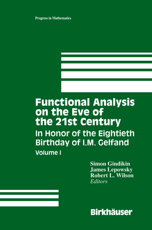 Produktbild: Functional Analysis on the Eve of the 21st Century