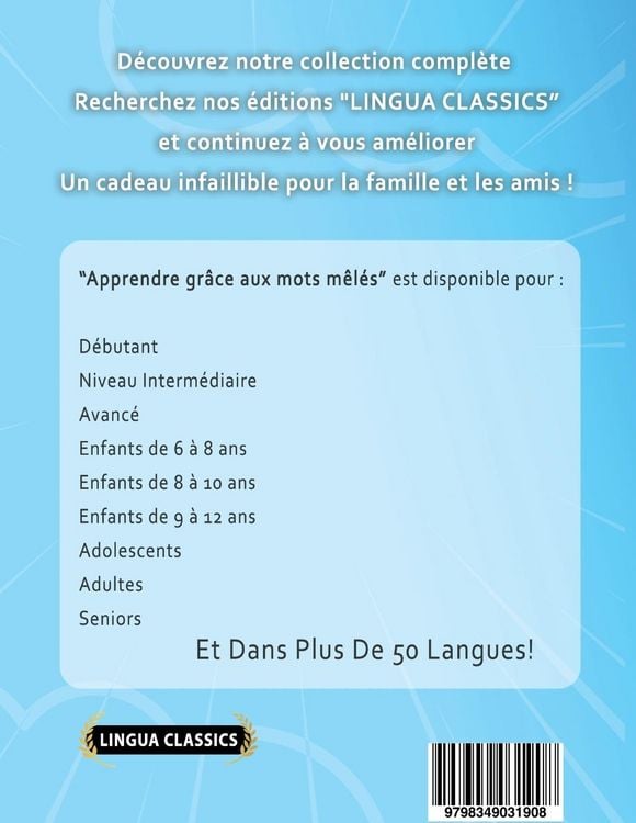 Produktbild: MOTS M&Ecirc;L&Eacute;S GROS CARACT&Egrave;RES POUR ADULTES EN JAPONAIS - &Eacute;DITIONS JEUX DELTA - Un Cahier de Jeux avec 2000 Mots Cach&eacute;s G&eacute;ants en GRAND FORMAT - Mots Barr&eacute;s pour Adultes et Seniors - 100 Grilles Amusantes Tous Niveaux - Livre d'Activit&eacute;