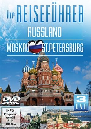 Produktbild: Ihr Reisef&uuml;hrer - Russland: Moskau/St. Petersburg [3 DVDs]