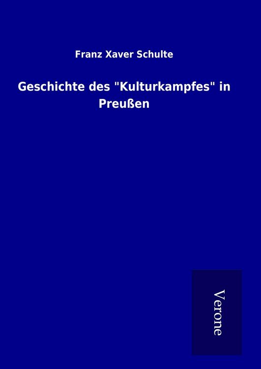 Produktbild: Geschichte des "Kulturkampfes" in Preu&szlig;en