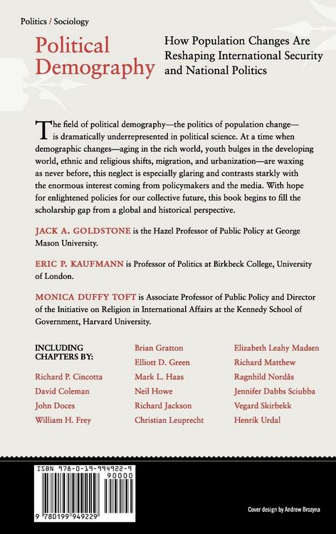 Produktbild: Political Demography