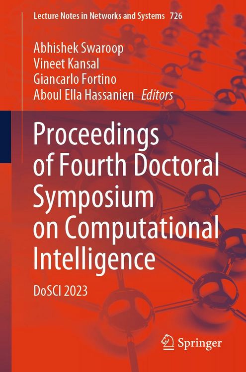 Produktbild: Proceedings of Fourth Doctoral Symposium on Computational Intelligence
