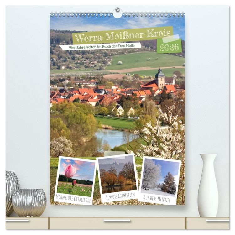 Produktbild: Werra-Mei&szlig;ner-Kreis (hochwertiger Premium Wandkalender 2026 DIN A2 hoch), Kunstdruck in Hochglanz