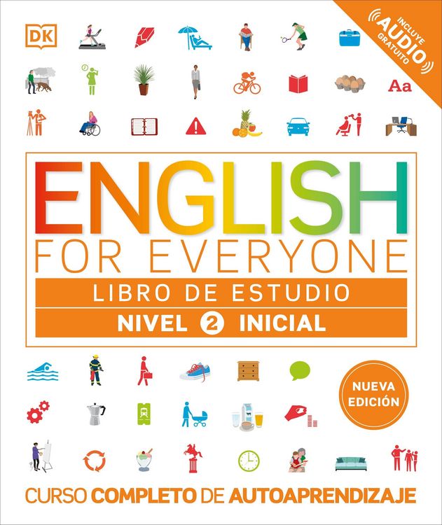 Produktbild: English for Everyone Nivel 2 Inicial: Libro de Estudio