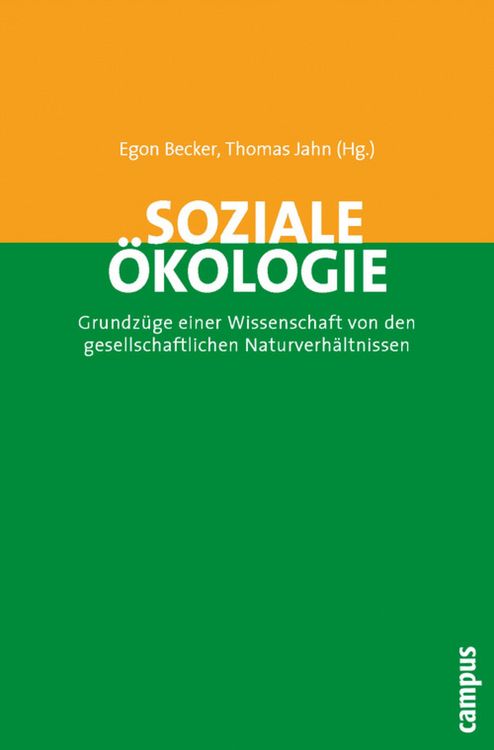 Produktbild: Soziale &Ouml;kologie