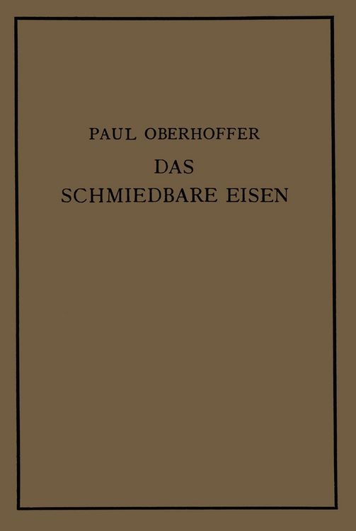 Produktbild: Das schmiedbare Eisen