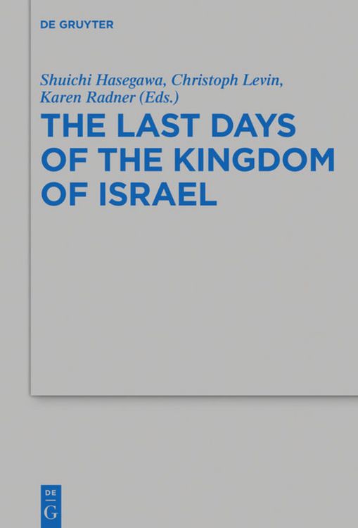 Produktbild: The Last Days of the Kingdom of Israel