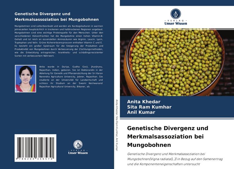 Produktbild: Genetische Divergenz und Merkmalsassoziation bei Mungobohnen