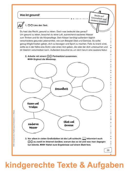 Produktbild: Projektmappe Kinderrechte 3. - 5. Klasse