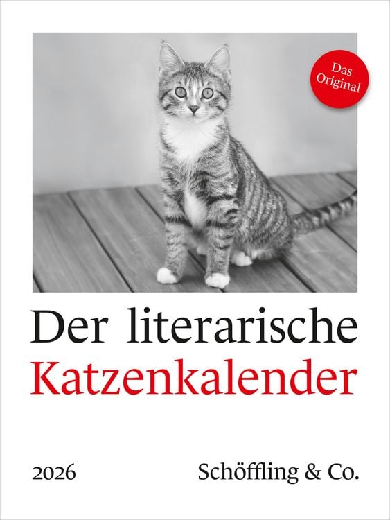 Produktbild: Der literarische Katzenkalender 2026