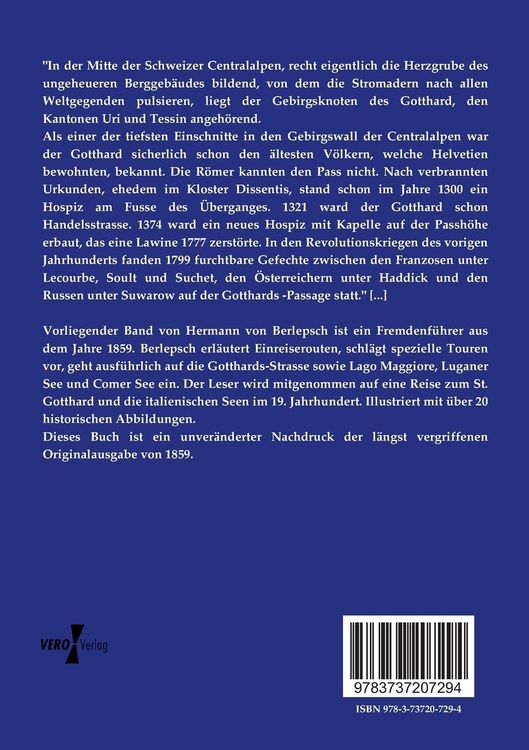 Produktbild: Der St. Gotthard und die italienischen Seen