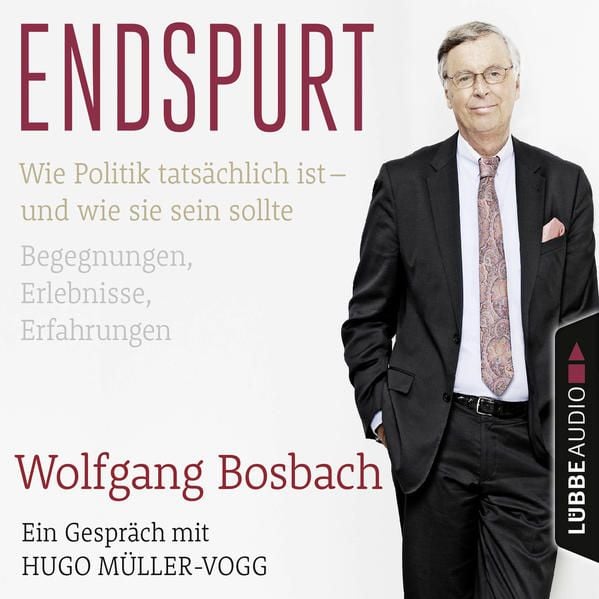Produktbild: Endspurt - Wie Politik tats&auml;chlich ist - und wie sie sein sollte. Begegnungen, Erlebnisse, Erfahrungen. Ein Gespr&auml;ch mit Hugo M&uuml;ller-Vogg