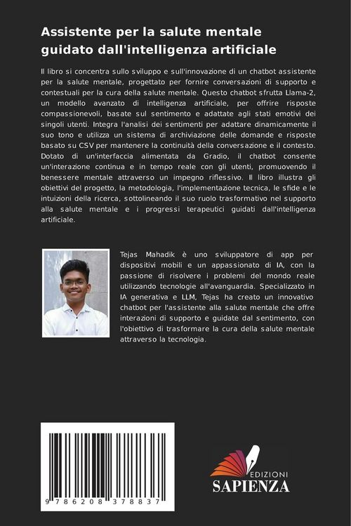 Produktbild: Assistente per la salute mentale guidato dall'intelligenza artificiale