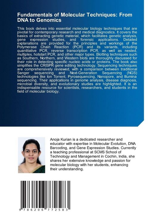 Produktbild: Fundamentals of Molecular Techniques: From DNA to Genomics