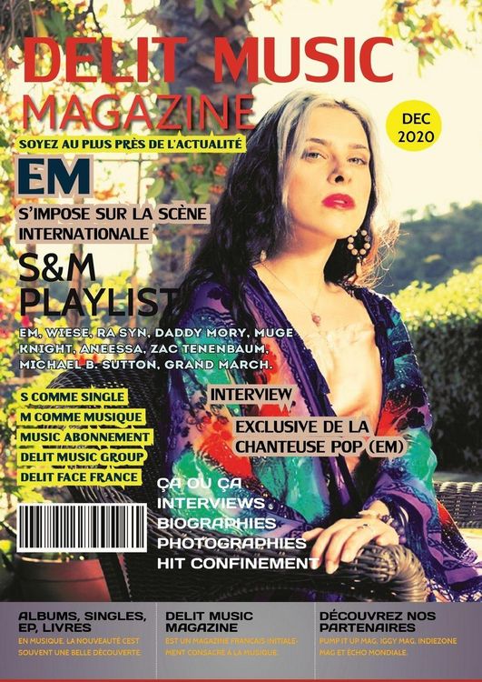 Produktbild: DELIT MUSIC MAGAZINE - Nouvelle &Eacute;toile Montante De La Pop EM