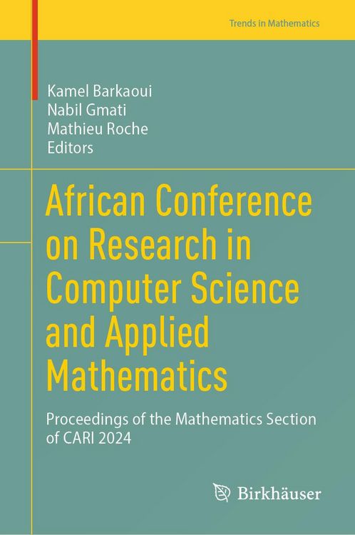 Produktbild: African Conference on Research in Computer Science and Applied Mathematics