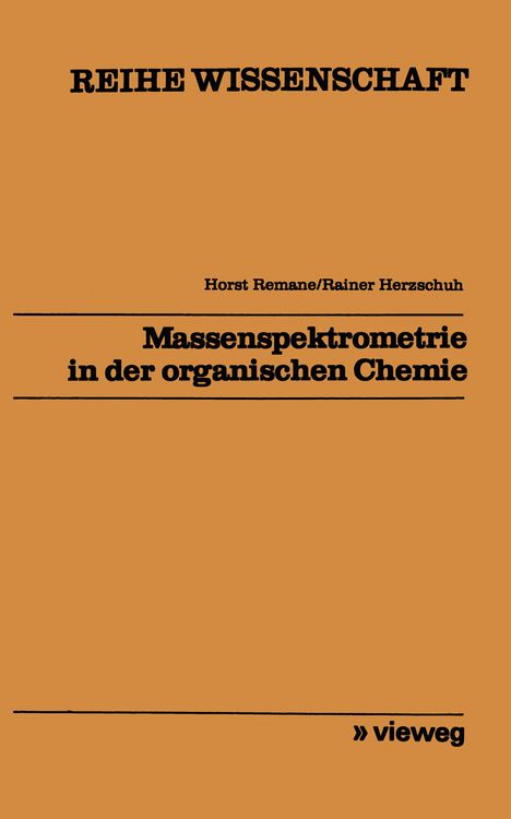 Produktbild: Massenspektrometrie in der organischen Chemie