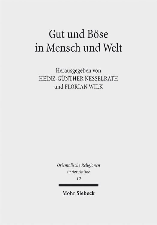 Produktbild: Gut und B&ouml;se in Mensch und Welt