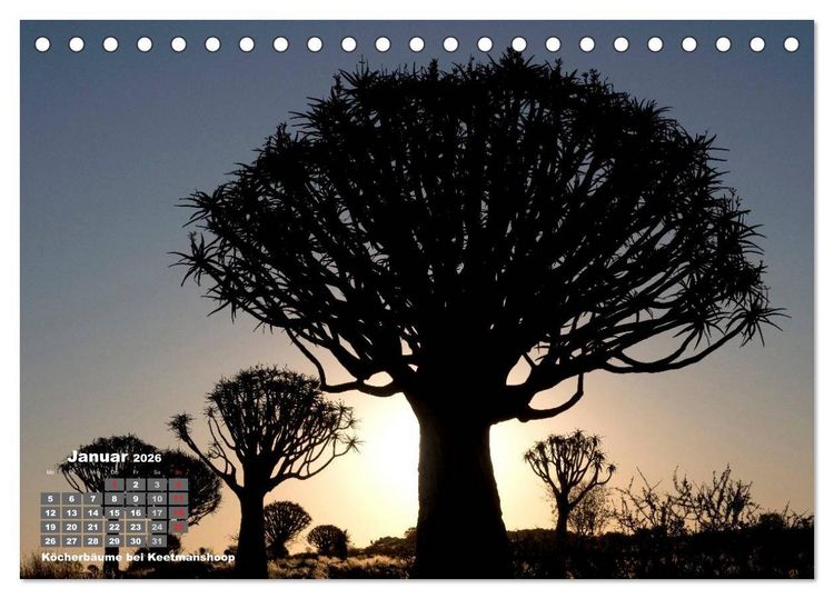 Produktbild: Namibia mal anders (Tischkalender 2026 DIN A5 quer), CALVENDO Monatskalender