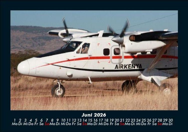 Produktbild: Flugzeuge 2026 Fotokalender DIN A5