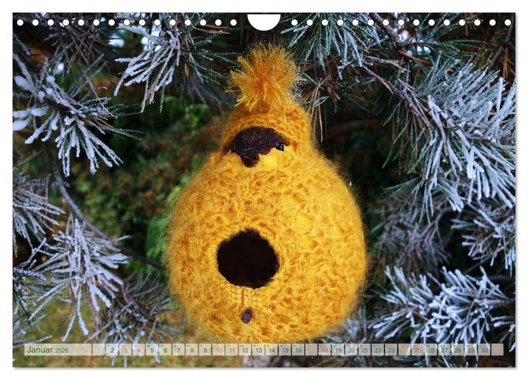 Produktbild: H&auml;kelimpressionen - Geh&auml;kelte Ideen f&uuml;r Haus und Garten (Wandkalender 2026 DIN A4 quer), CALVENDO Monatskalender