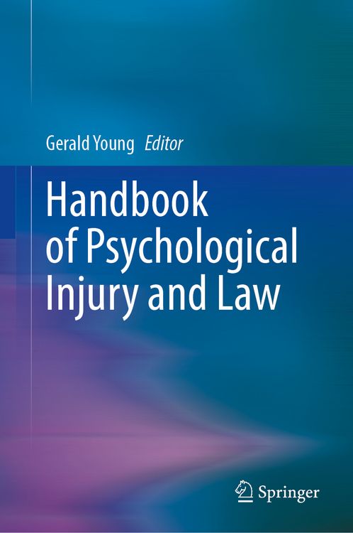 Produktbild: Handbook of Psychological Injury and Law