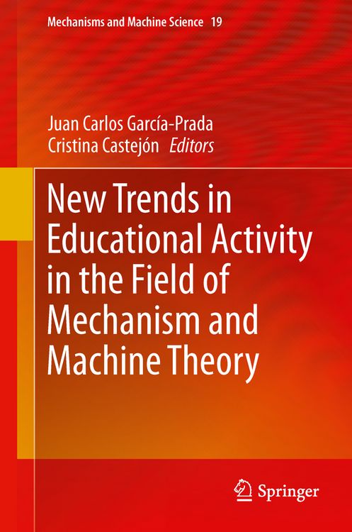 Produktbild: New Trends in Educational Activity in the Field of Mechanism and Machine Theory
