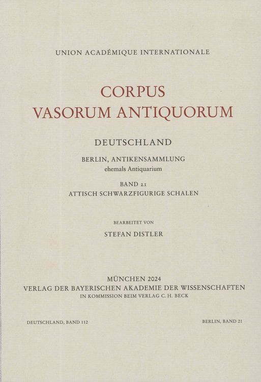 Produktbild: Corpus Vasorum Antiquorum Deutschland Bd. 112: Berlin Band 21