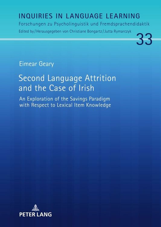 Produktbild: Second Language Attrition and the Case of Irish
