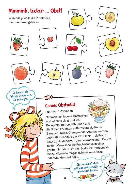Produktbild: Conni Gelbe Reihe (Besch&auml;ftigungsbuch): Gesund & lecker