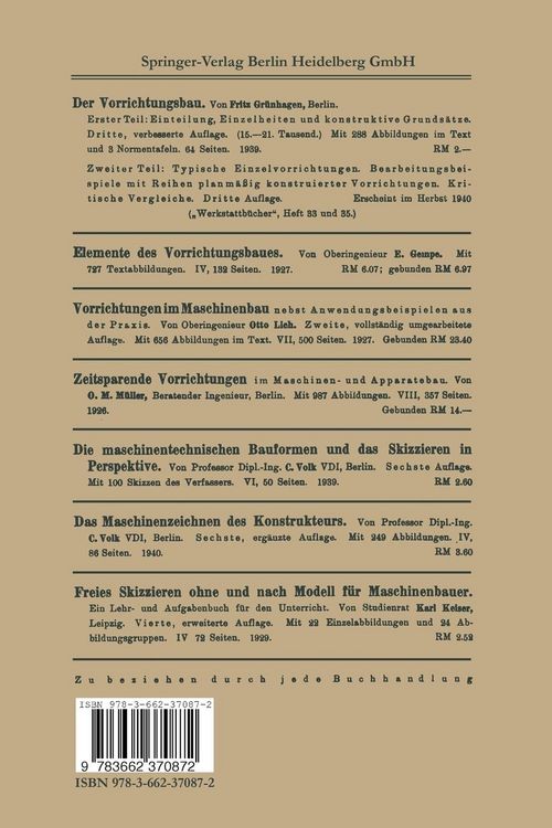 Produktbild: Der Vorrichtungsbau