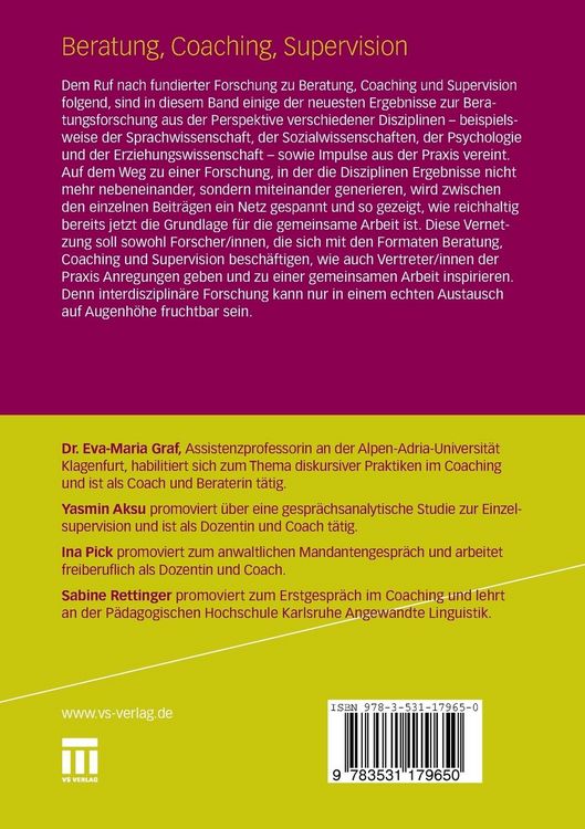 Produktbild: Beratung, Coaching, Supervision
