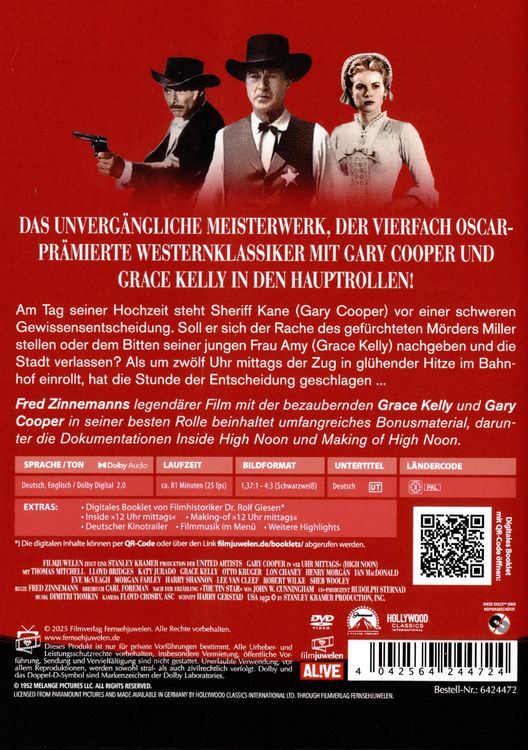 Produktbild: 12 Uhr mittags - High Noon (Neuauflage)