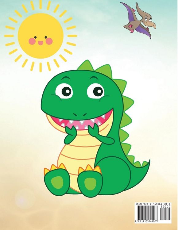Produktbild: Dinosaur Coloring Book For Kids