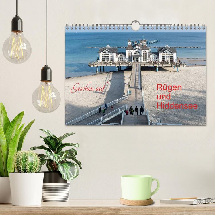 Produktbild: Gesehen auf - R&uuml;gen und Hiddensee (Wandkalender 2026 DIN A4 quer), CALVENDO Monatskalender