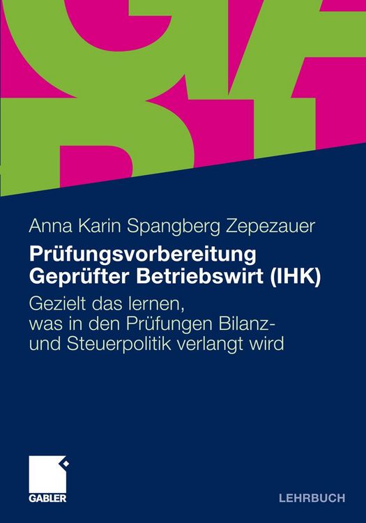 Produktbild: Pr&uuml;fungsvorbereitung Gepr&uuml;fter Betriebswirt (IHK)