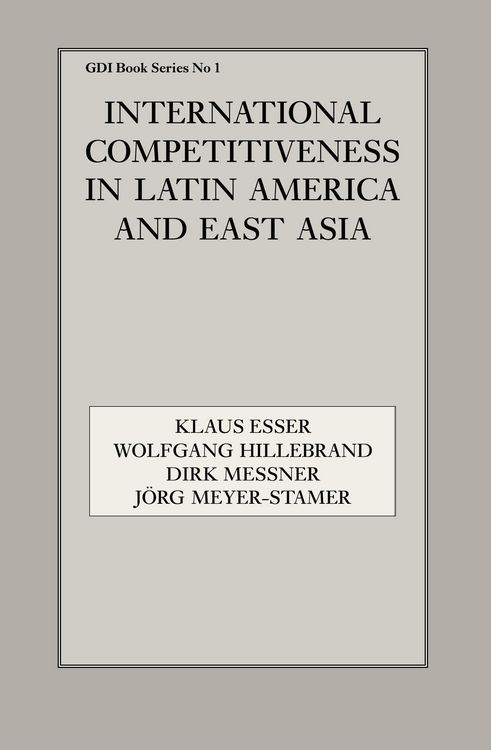 Produktbild: International Competitiveness in Latin America and East Asia