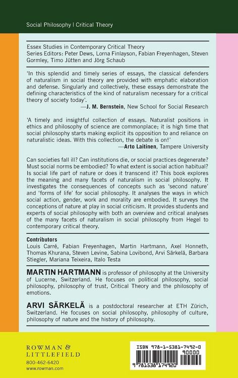 Produktbild: Naturalism and Social Philosophy