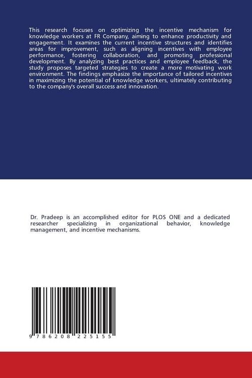 Produktbild: Research on Optimization of Incentive Mechanism of Knowledge Workers
