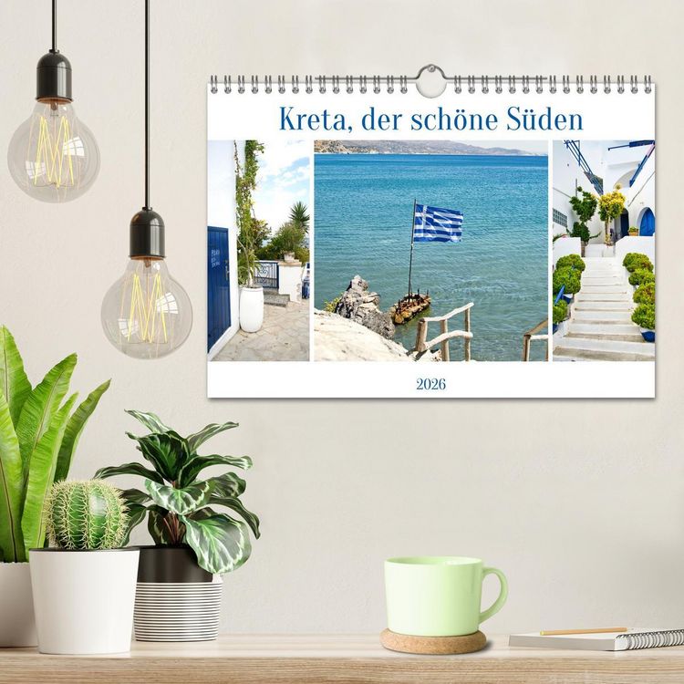 Produktbild: Kreta, der sch&ouml;ne S&uuml;den (Wandkalender 2026 DIN A4 quer), CALVENDO Monatskalender